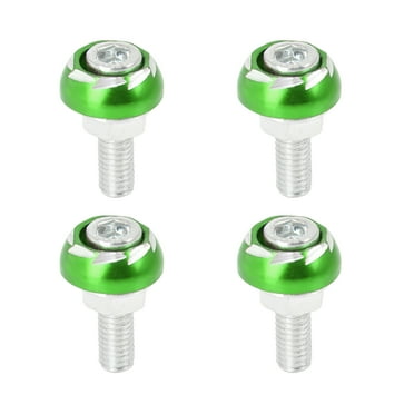 ACROPIX 10pcs M6 X 19mm Red Hexagon License Plates Fairing