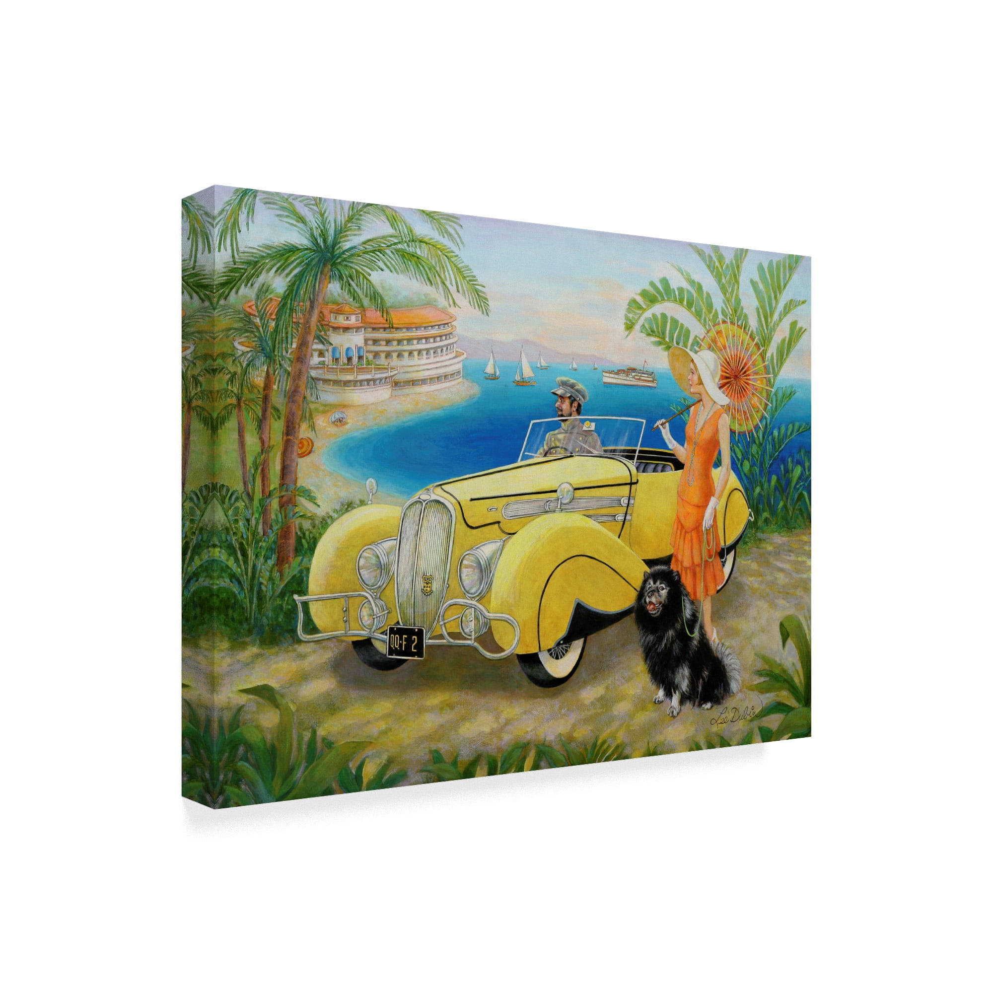 Trademark Fine Art 'Great Gatsby' Canvas Art by Lee Dubin
