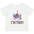 thumbnail image 3 of Inktastic 2nd Birthday Unicorn 2 Year Old Girl Girls Toddler T-Shirt, 3 of 5
