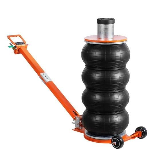 6 Ton Air Jack - 13000 lbs Pneumatic Jack with Adjustable Handle & Heightened Column for Trucks & Sedans - Quick Lift Automotive Airbag Jack