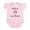 Petal Pink, variant on CafePress - Lacrosse HOLA Laxchachos Body Suit - Baby Light Bodysuit, Size Newborn - 24 Months