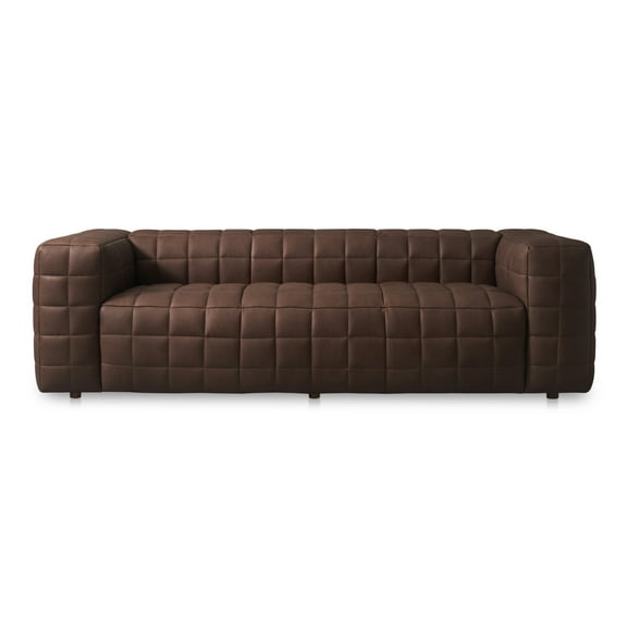 Moe's Home Collection Callan Sofa Leather Brown