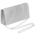 thumbnail image 1 of Bolso de mano para mujer, bolso formal de noche, bolso de mano brillante con sobre para fiesta, bolso de mano para boda, cóctel, graduación, para damas de honor., 1 of 5