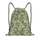 thumbnail image 1 of Fotbe Tropical Plants Green Bolsa Mochila con Cordón Estampada, Bolsa de Gimnasio Deportiva, Bolsa Cinch, Bolsa con Cordón para Hombres y Mujeres-Medium, 1 of 6