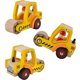 thumbnail image 3 of Juguetes de coche de madera KIDS TOYLAND 2 juguetes de vehículo para bebés 12 a 18 meses (camión de cemento + coche de rodillo de carretera), 3 of 4