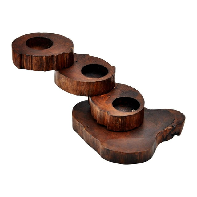 Bandeja para Servir Sushi, Soporte de Flores Japonesas, Plato de Sushi, Soporte para Platos, Vajilla de Madera Práctica para El Hogar, Boda, Restauran 3 neumático perfecl Bandeja para servir sushi