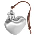 thumbnail image 1 of Outdoor Hip Flask Portable Wine Pot Small Hip Flask Heart Shaped Flask Stainless Steel Wine Flask Water Bottle, 1 of 4
