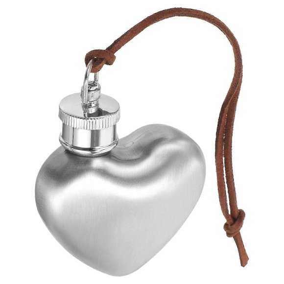 Outdoor Hip Flask Portable Wine Pot Small Hip Flask Heart Shaped Flask Stainless Steel Wine Flask Water Bottle