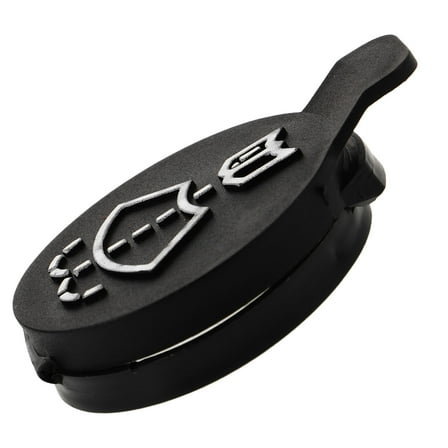 LEORX Easy Install Black Reservoir Cap for Car Engine Coolant Reservoir Cover