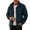 Navy, variant on Mens Waterproof Softshell Jackets Zip Up Stand Collar Side Pockets Fleece Lined Coats Windbreaker Rain Casual Hiking Outerwear