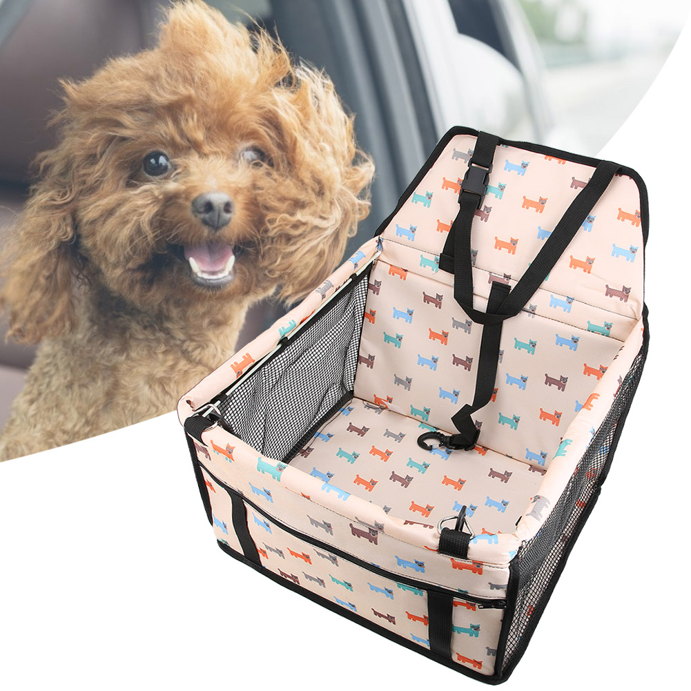 Faginey Pet Basket Oxford Cloth Pet Dog Cat Car Front