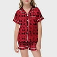 thumbnail image 1 of WEAIXIMIUNG Kid DIY Hand Painted Homewear Set Colouring Pajama Sets For And Girl Can Play With And Wea 140, 1 of 5