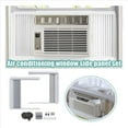 thumbnail image 3 of Paneles Laterales de Aire Acondicionado Ventana con , Panel Lateral CA Aislamiento Ajustable para Unidad BTU, Incluido, 3 of 5