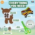 thumbnail image 3 of MOMOTOYS Kids Sewing Kit Toys, DIY Woodland Animal Plush Craft Supplies for Ages 7-12, 3 of 8
