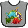 thumbnail image 3 of Inktastic Cute Dinosaurs Boys or Girls Baby Bib, 3 of 4