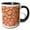 Black/White, variant on 3drose, Cracked Mud Patterns on the Playa, Anza Borrego Desert Sp, California, 11oz Two-tone Black Mug