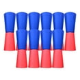 thumbnail image 4 of 10 vasos con tapa invertida, entrenamiento de agilidad, equipo deportivo, ayuda para ejercicios físicos para gimnasio, jardín de infantes, fútbol con rojo azul, 4 of 8