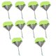 thumbnail image 1 of Green Gadgets de juguete de paracaídas, juguete volador para lanzar a mano, sin batería, 10 Uds., 1 of 5