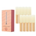 thumbnail image 2 of Clarinet whistle,2.5 Box Of Box Of 10 Reeds 2.5 Box Clarinet Reeds 2.5 Simbae Bb Clarinet Moweo Cut Unfiled Of 10 Reeds Clarinet Thinner Vamp Cut Unfiled Of Play Reeds Clarinet Thinner, 2 of 6