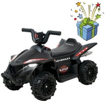 HOVERMAX 12V Kids Ride on ATV, 4 Wheeler Quad Toy Vehicle for Kids Aged 3 