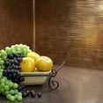 thumbnail image 2 of FASÄDE Ripple Antique Bronze 18in x 24in Decorative Vinyl Backsplash Panel (5 Pack), 2 of 5