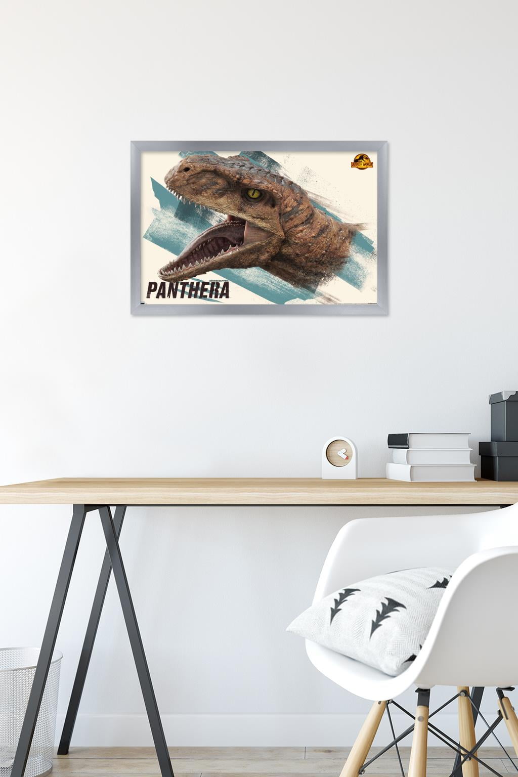 Jurassic World: Dominion - Panthera Wall Poster, 14.725" x 22.375" Framed