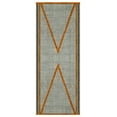 thumbnail image 6 of Casavani Cotton Block Printed Runner Area Rug For Hallway Stair Home Decor Kilim, Orange 2.6x4 feet, 6 of 6