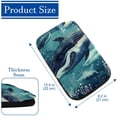 thumbnail image 4 of Whale Soft Comfortable Furry Printed Car Armrest Cover Mat 12.5x8.2 Inch, 4 of 6