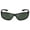 Black | Green, variant on Wrap Around Sport Polarized Sunglasses for Men Women Running Driving Fishing TR90 Frame Glasses