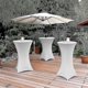 thumbnail image 5 of Cocktail Round Spandex Table Cover Stretch Table Cover Four-way Tight Fitted Stretch Multi-color Optional, 5 of 5