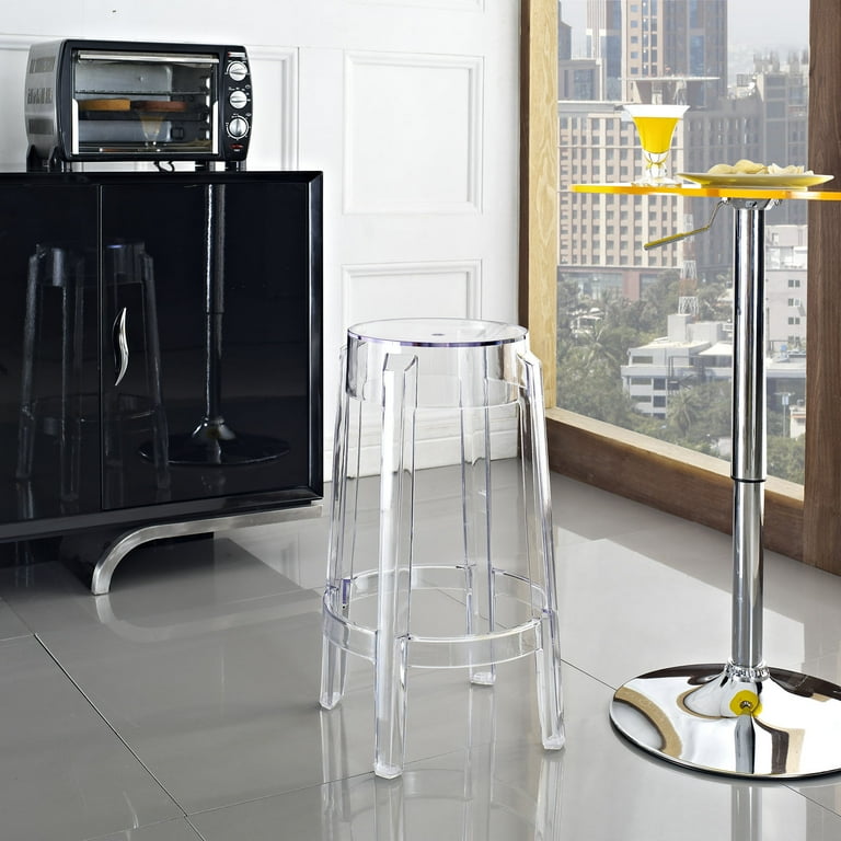 Modern clear bar stools outlet