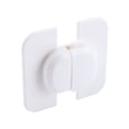 thumbnail image 1 of Cerradura adhesiva para refrigerador de bebé, pestillos para puerta de refrigerador para bebés y niños pequeños, cerradura para puerta de congelador, diseño fácil de usar, 1 of 10