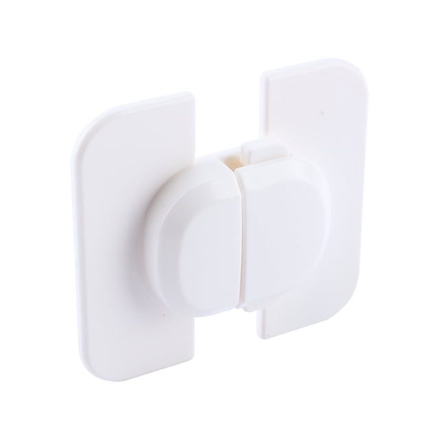 Cerradura adhesiva para refrigerador de bebé, pestillos para puerta de refrigerador para bebés y niños pequeños, cerradura para puerta de congelador, diseño fácil de usar