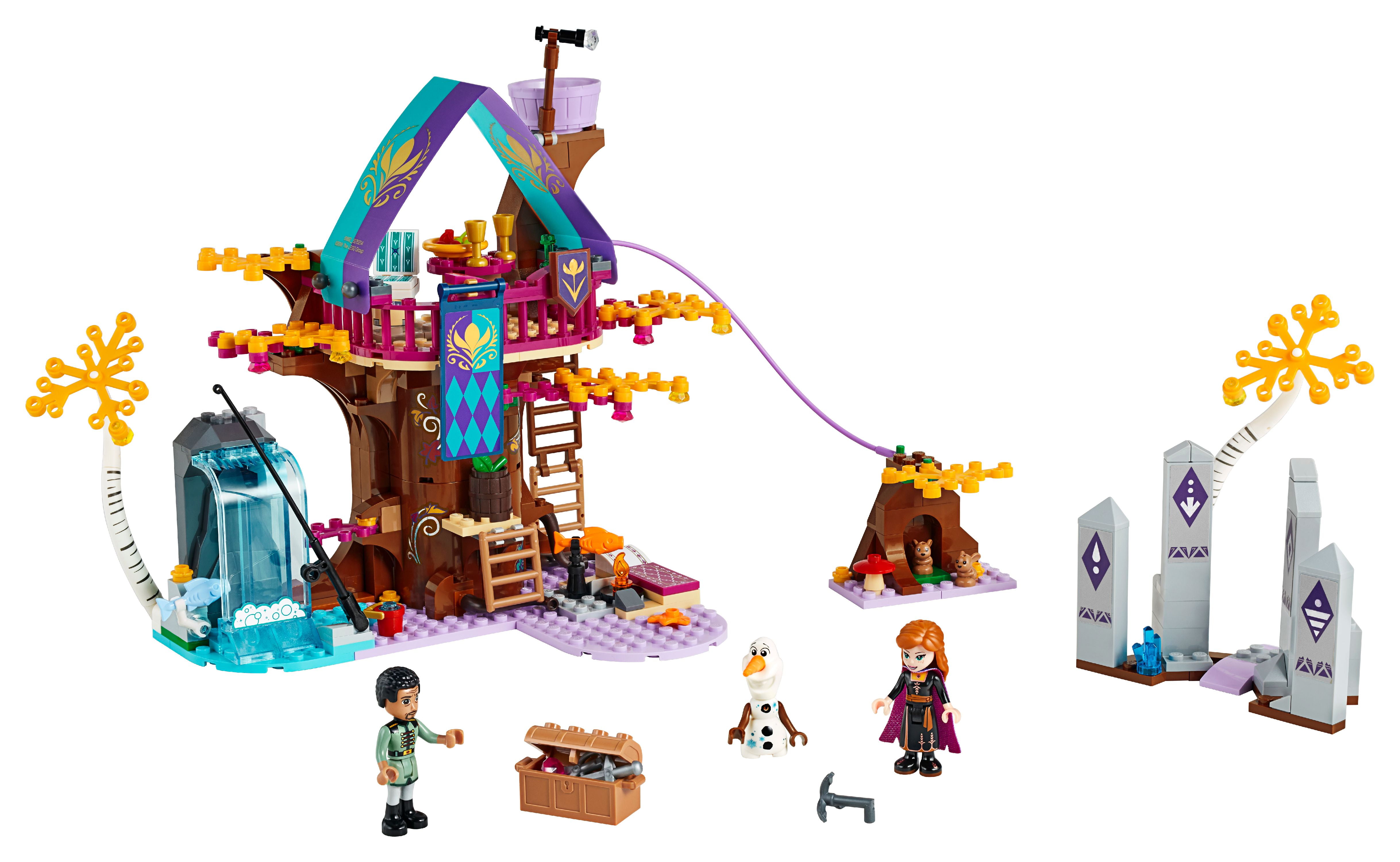 Devise Officer Vilje LEGO Disney Frozen II Enchanted Treehouse 41164 Toy Building Kit -  Walmart.com