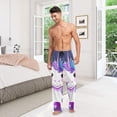 thumbnail image 7 of Cute Unicorn Ghost Pajama Pants Men's Lounge Pants Light with Drawstring and Pockets, 7 of 7