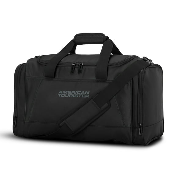 American Tourister 20-inch Black Carry on Duffel Bag