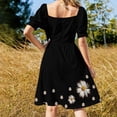 thumbnail image 3 of Happy Daisy Sleeveless Dress Women's summer skirt evening dresses ladies evening dresses luxury 2024, 3 of 6
