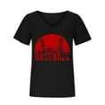 thumbnail image 2 of Birdeem T-Shirt Sans Manches à Col en V Imprimé Mode Décontractée pour Femmes, 2 of 7