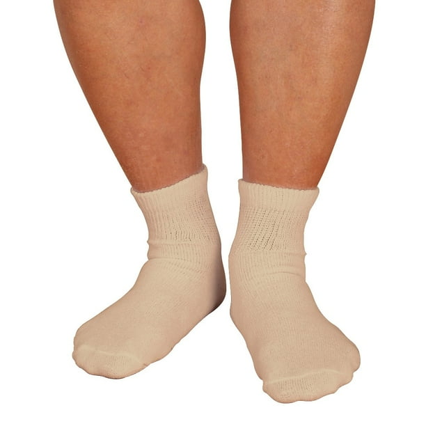 Sock Sales USA Men's Non Binding Diabetic Friendly Quarter Crew Socks