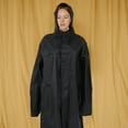 thumbnail image 2 of HOMEMAXS  Long Raincoat Anti-droplet Poncho Waterproof Jacket Travel Black, 2 of 8