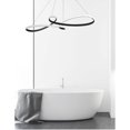 thumbnail image 4 of Dainolite 50W Horizontal Pendant, Matte Black Finish, 4 of 4
