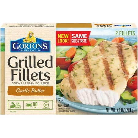 Gorton's Garlic Butter Grilled Fillets, 7.1 oz., 2 ct
