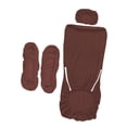 thumbnail image 1 of Luzkey Office Chair Cover Set with Headrest Armrest Cover Stretch Protective Desk Computer Chair Slipcovers Washable for Office Home Brown, 1 of 8