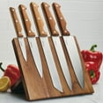 thumbnail image 7 of Prestige Acacia Magnetic Knife Block Set, 6 Piece, 7 of 7