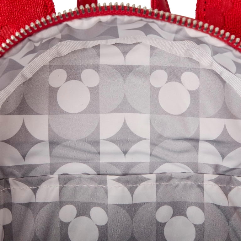 Loungefly Disney Mickey Ears Burnout Mini Backpack /Coin Pouch New! C descrip Amazon.com: Loungefly Disney Mickey Ears Burnout Mini  main image 2
