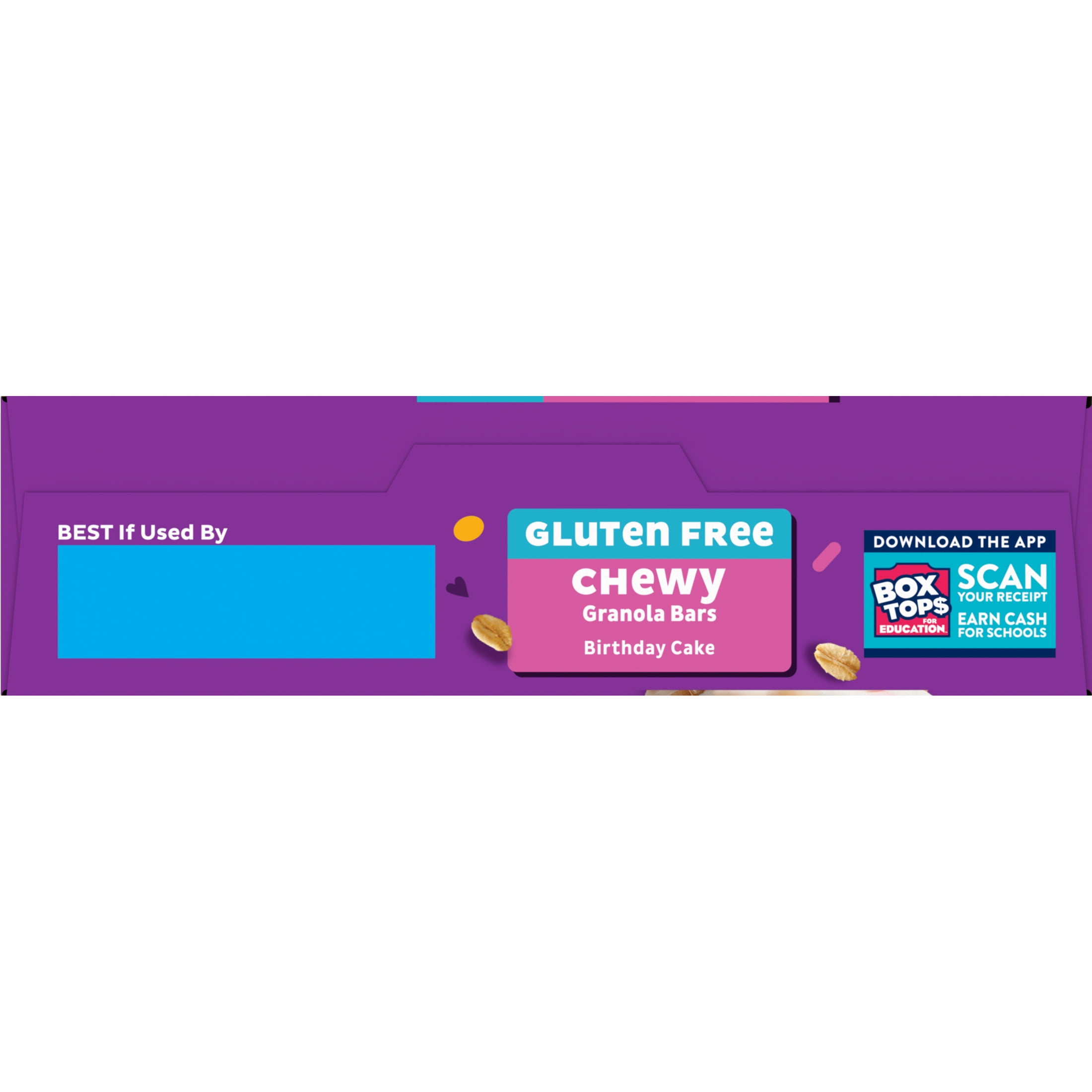 (3 pack) Annie's Gluten Free Chewy Granola Bars, Birthday Cake, 5 Bars, 4.9 oz