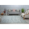 thumbnail image 4 of Rugs America Silas SM10A Blue Lace Abstract Vintage White Area Rug, 2'6" x 4', 4 of 6