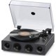 thumbnail image 1 of Tocadiscos estéreo todo en uno con transmisión por correa 1 by ONE, tocadiscos inalámbrico con transmisión por correa de alta fidelidad con parlantes incorporados, cartucho magnético AT-3600L, preampl, 1 of 5