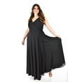 thumbnail image 1 of Vestido largo de fiesta Roman Fashion Tallas Extras 2008 Negro 40, 1 of 7