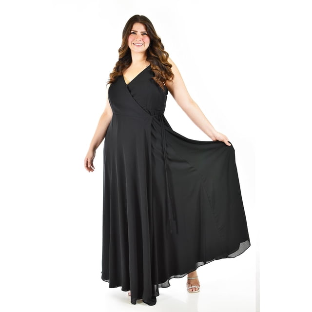 Vestido largo de fiesta Roman Fashion Tallas Extras 2008 Negro 40